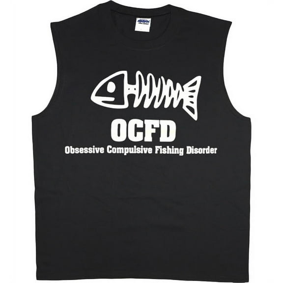 Funny Fishing Gift T-shirt Men's Muscle Tee