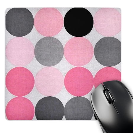 3dRose  Large Painted Black Pink n Gray Circles  MousePad price history on PriceWatchPro