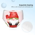 thumbnail image 2 of Pofeuu Watermelon Gnome Print Soft Cotton Underwear Girls'Briefs Soft Undies, 2 of 7