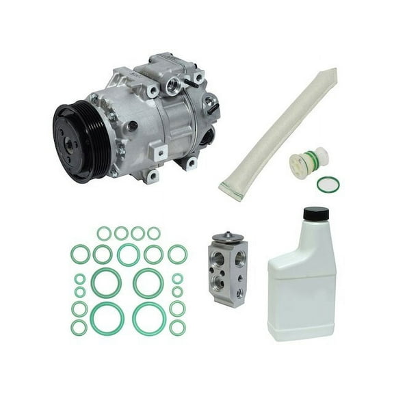 A/C Compressor Kit - Compatible with 2016 - 2018 Kia Sorento 3.3L V6 VIN 5 Naturally Aspirated 2017