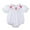 White, variant on MEZZALL Girls Long Sleeve Plaid Cartoon Embroider Pullover Onesie Bodysuits One-Pieces Relaxed Fit, 6-12 Months