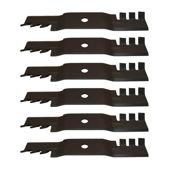 RAParts Set of (6) Mulching Blades TCU30315 Fits John Deere Walk-Behind Mowers