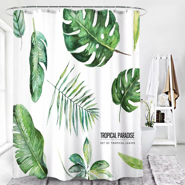 Hygienic separation curtain 3D digital shower curtain Creative polyester waterproof print shower curtain (D20125