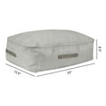 thumbnail image 2 of Unique Bargains Foldable Clothes Storage Bags with Handles Grey 30*16*8.5in, 2 of 7