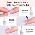 thumbnail image 2 of Kit de Uñas Beetles X Press Gel con 7 Colores y Luz UV para Mujeres, 2 of 9