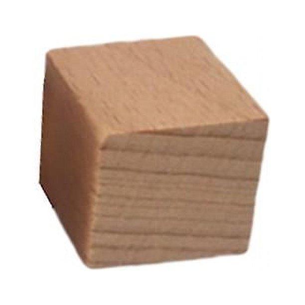 Rounded corners 2CM Bloques de construcción de madera de color de registro para niños pequeños a partir de 3 años