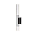 thumbnail image 2 of Elegant Lighting Ruelle Moderne 2 Lumières Applique Murale LED Chrome Intérieur, 2 of 2