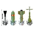 thumbnail image 2 of Anti-Tank Projectile Wall Decals, Military Art Decor for Refrigerator & Lockers, 3D Printed Armor-Piercing Model for Office, Room Desktop DÃ©cor - Gift for Military Fans, 2 of 4