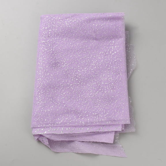 Plum Glitter Tulle Fabric with Siliver Points Sparkling Ribbon Sequin Tulles Mesh Netting Fabric Shiny Decor DIY