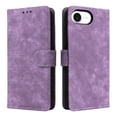 thumbnail image 2 of Dteck for iPhone 16e 6.1" Case with RFID Blocking Card Holder, PU Leather Folio Flip Protective Cover with Wrist Strap,Purple, 2 of 6