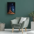 thumbnail image 2 of Trademark Fine Art David Drost A Totem Pole Night Sky Canvas Wall Art, 2 of 4