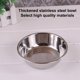 thumbnail image 3 of Laklulu Pet Cuenco para Perros de Acero Inoxidable, Suministros para Mascotas, Cuenco para Comida para Gatos, Cuenco para Mascotas, Cuenco Doble con Calabaza, 3 of 5