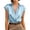 Light Blue, variant on UDAUDU Womens Satin Button Down Shirts Sleeveless Summer Silk Tank Tops Collared Business Casual Outfits Black XL