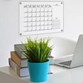 thumbnail image 4 of RKSTN Weekly Planning Note Board Hanging Erasable Acrylic Weekly Plan Note Board Lanyard Message Board Monthly Plan Memo Board 5ml, 4 of 4