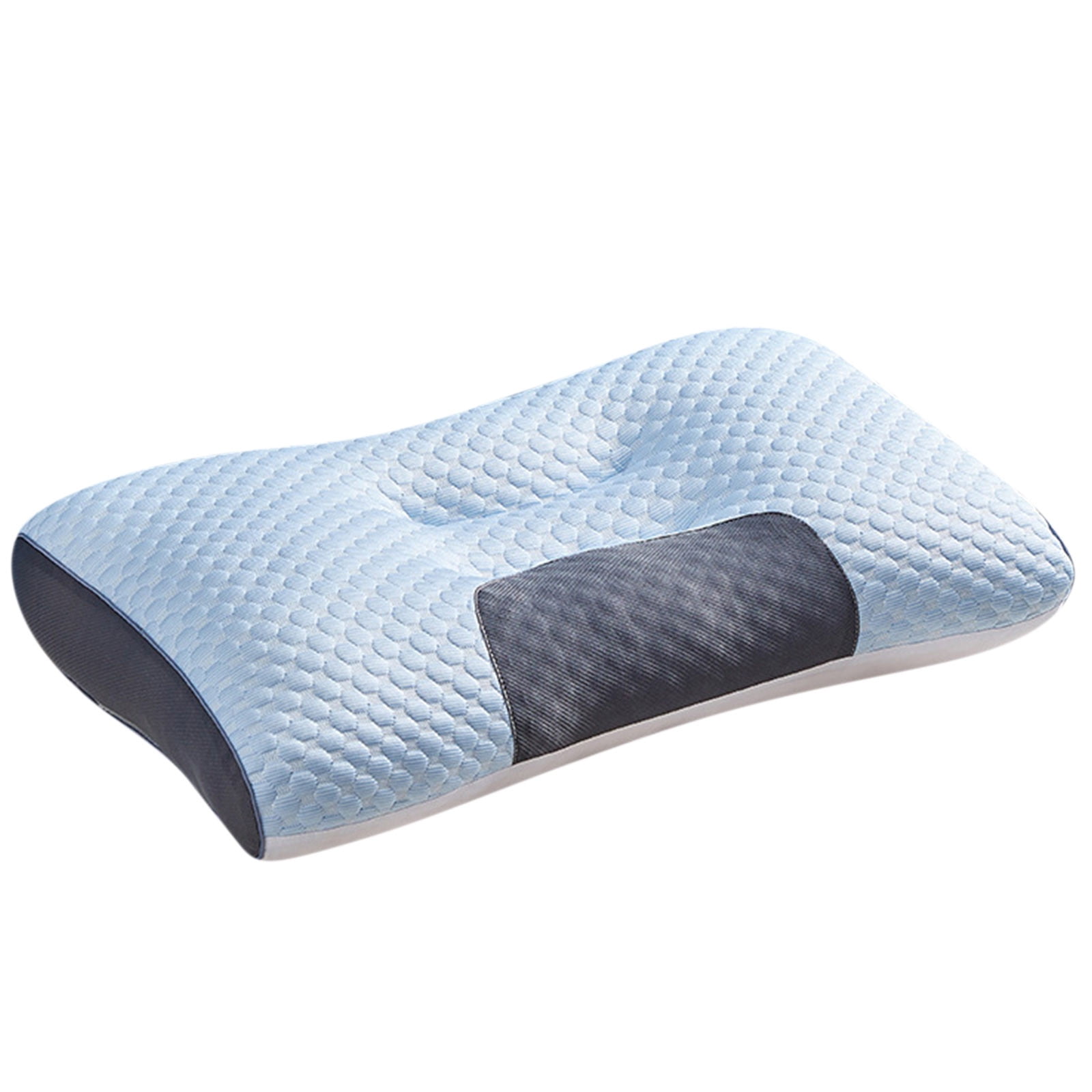 Core Cervical Support Pillow, Orthopedic Neck Pillow for Pain Relief, Back and Side Sleepers, Ergonomic Contour Pillow and Helps Sleep 1 Pack
