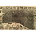 thumbnail image 1 of 24"x36" Gallery Poster, map of Philadelphia in 1886, 1 of 1
