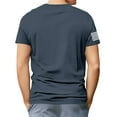 thumbnail image 4 of GIPQJK Graphic T Shirts for Men American Flag Tee Red White Blue Star Stripes Tops 2025 Summer Trendy Patriotic Short Sleeve T-Shirts Usa Flag Crew Neck T Shirts Tops,Navy 3XL, 4 of 5