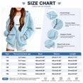 thumbnail image 4 of Ruyang Girls Oversized Hoodie Sweatshirt Double Zipper Long Sleeve Sweatshirt Jacket Kids Wind Resistant Coats 4-12 Years, 4 of 9