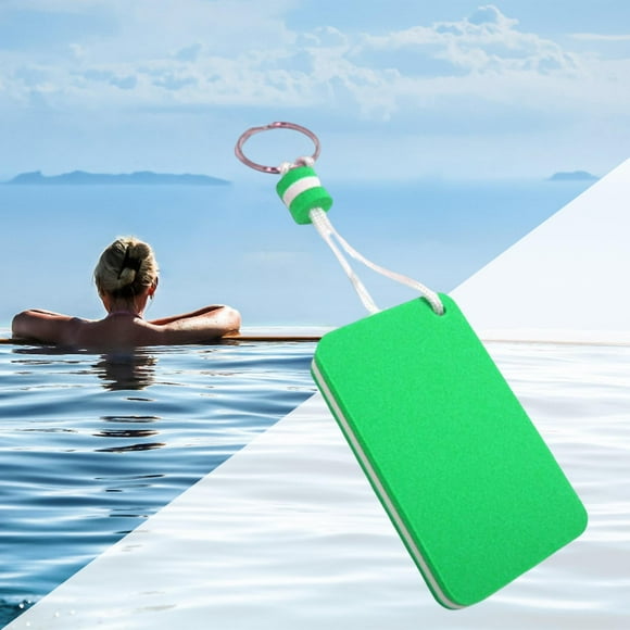 Lvero flotante Rectángulo Colgante Ligero Colorido Flotador Lvero Lvero para kayak, deportes acuáticos, piragüismo, natación, shamjiam Llavero flotante