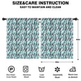 thumbnail image 2 of Leopard Print 52x63in(132x160cm) Curtains 2 Panels for Kids Bedroom, Window Drapes for Kids Boys Girls Bedroom Curtains Designed To Spark Joy and Creativity, 2 of 5