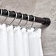 thumbnail image 1 of Idesign Cameo Metal Expandible Constante Tensión Constante Batio de baño Cortina de ducha para maestro, invitado, baño para niños, ventana, ajustable de 43-75 ", conjunto de 2, negro mate iDesign Barra De Baño, 1 of 2