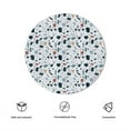 thumbnail image 3 of Eveokoki Round Tablecloth - 60 Inch Dia - Polyester Fabric Table Cloth - Washable Table Cover with Dust-Proof Wrinkle Resistant for Restaurant, Picnic, Indoor and Outdoor Dining,Naturalistic Marble, 3 of 5