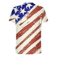 thumbnail image 5 of Utoimkio Clearance American Flag Patriotic T Shirts for Men Summer Short Sleeve Crewneck 4th of July T-Shirts Casual Tee Tops for Men, 5 of 5