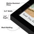 thumbnail image 5 of Americanflat 2x3 Picture Frame with Shatter-Resistant Glass 4 Pack Instant Print Photos Mini Frames - Black, 5 of 8