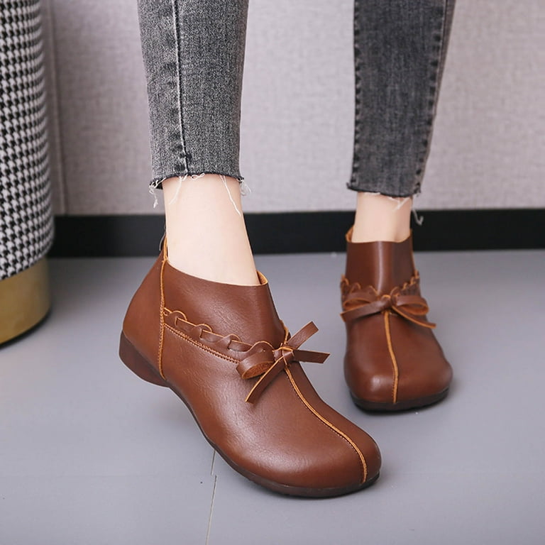 Cute slip on boots on sale
