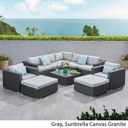 Christopher Knight Home Santa Rosa Outdoor 10 Piece Wicker Christopher Knight Home Santa Rosa Outdoor 10 Piece Wicker