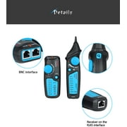 FWT81 Cable Tracker RJ45 RJ11 Telephone Wire Network LAN TV Electric Line Finder Tester