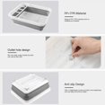 thumbnail image 4 of OUSITAID Collapsible Dish Drying Rack with Drainer Board Foldable Dish Drainer Dinnerware Organizer Space Saving Kitchen Storage Tray for Kitchen RV Campers Travel Trailer, 4 of 11