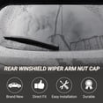 thumbnail image 2 of Unique Bargains Car Rear Windshield Wiper Arm Nut Cover for Volvo V50 Durable NO.30784289/8662745 1 Pcs, 2 of 7