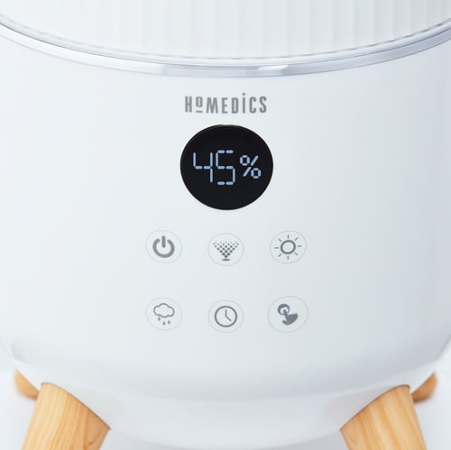 HoMedics Total Comfort Deluxe Ultrasonic Humidifier Top Fill 1.47 Gallon  White UHE-CMTF91 - Walmart.com