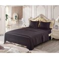thumbnail image 4 of 1 und Sábanas suave Ropa de Almohadas Reina Twin - Negro, 4 of 6