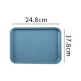 thumbnail image 2 of Plateau de Restauration Rapide, Plateau de Rangement pour la Maternelle Assiette pour Fruits dessert Salade, 2 of 5