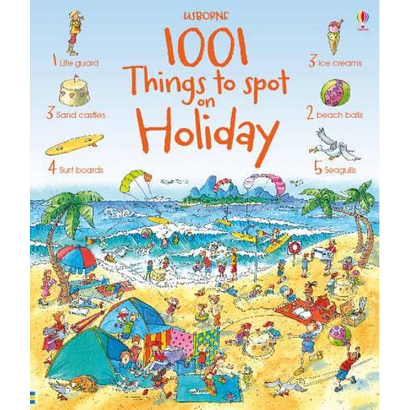 Pre-Owned 1001 Things to Spot on Holiday (Usborne 1001 Things to Spot) (Hardcover) 1409521192 9781409521198