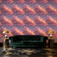 thumbnail image 3 of Boho Peel and Stick Wallpaper Enchanting Sky Glowing Sun Crescent Moon Radiant Hues Wall Mural 23.6in x 9.8ft Self Adhesive Removable Wall Paper Contact Paper for Nursery Bedroom Cabinets, 3 of 8