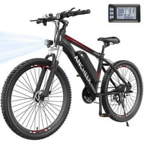 ANCHEER Gladiator 500W 26" Electric Bike for Adults, Electric Mountain Bike with 2.1 Inch eMTB Tire, 48V 10.4Ah Battery, 3H Fast Charge, Shimano 21 Speed, Adults Electric Bicycle UL2849