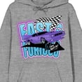 thumbnail image 2 of Fast & Furious Spy Racer Long Sleeve Gray Heather Adult Hooded Sweatshirt-XL, 2 of 4