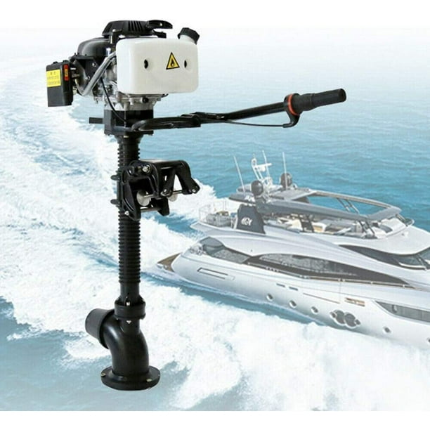 Miumaeov Outboard Motor, 4HP 2900W Jet Pump Outboard Boat Motor Engine