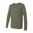 thumbnail image 2 of Bella + Canvas - Womens Long Sleeve Top - Green Unisex Cotton Basic Wear - Comfortable Daily Long Sleeve T Shirt for Men, 2 of 5