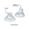 thumbnail image 3 of Nuby 4 Packs 8 Count Super Spout No Spill Replacement Spouts Clear, 3 of 3