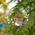 thumbnail image 4 of A Colorful Bird Ornament Hanging A Window A Family Window Pendant A Decoration, 4 of 8