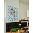 thumbnail image 5 of MARMONT HILL  - 'Space Suit' Painting Print on White Wood - Multi-Color 24 x 36, 5 of 5