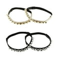 thumbnail image 1 of Rivets en Cuir Détachables pour Chaussures à Talons Hauts Argent, 1 of 8