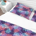 thumbnail image 4 of Designart 'Tropical Palm Leaves Pattern' Tropical Duvet Cover Set, 4 of 4