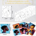 thumbnail image 3 of Kit de pintura sobre lienzo Art Craft Cholemy, 8 x 10 pulgadas, 36 unidades, 3 of 7