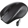 thumbnail image 2 of Cherry Nano Wireless Mouse - Infrared - Wireless - Radio Frequency - Black - Usb - 1750 Dpi - Right-handed Only (jw-t0100), 2 of 6