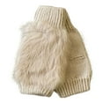 thumbnail image 2 of Women's Stylish Fingerless Gloves for Driving, Half Gloves for Office, Computer Work Gloves, 2 of 2